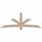 Ekena Millwork Davenport Smooth Timber Gable Bracket, Douglas Fir, 96"W x 36"H x 5 1/2"D x 5 1/2"F, 9/12 Pitch GBW096X36X0606DAV00SDF - alternate 1